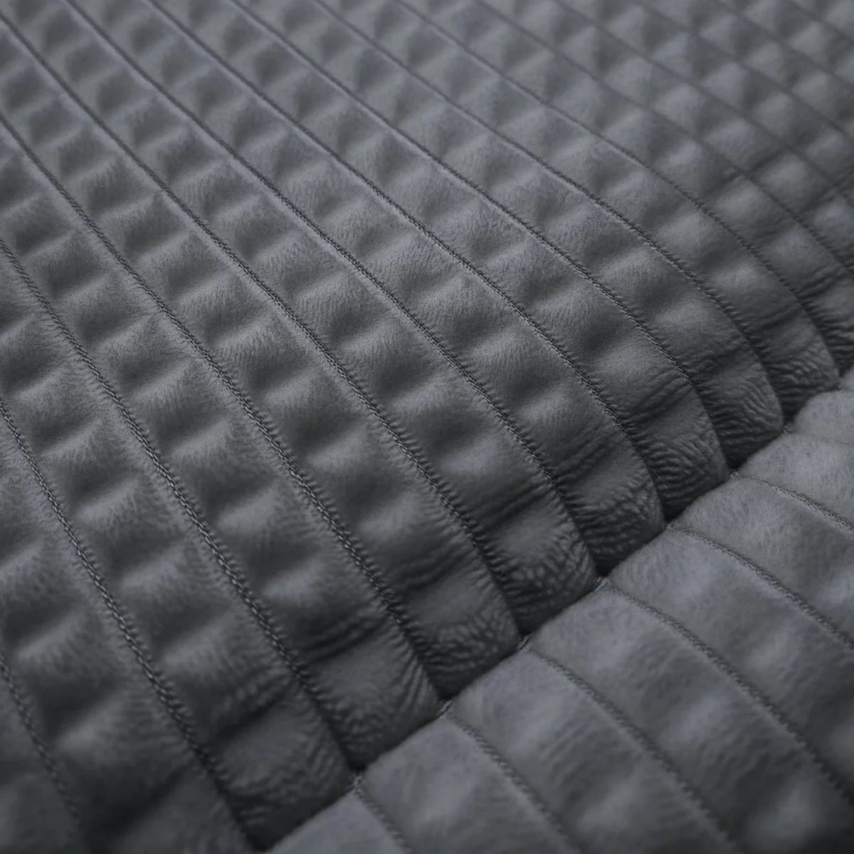 Zelesta Special Teddy Check Duvet - Anthracite