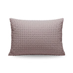 Zelesta Special Teddy Check Pillowcase Set Of 2 - Old Pink