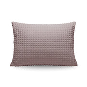 Zelesta Special Teddy Check Taies d'oreiller Lot de 2 - Vieux rose