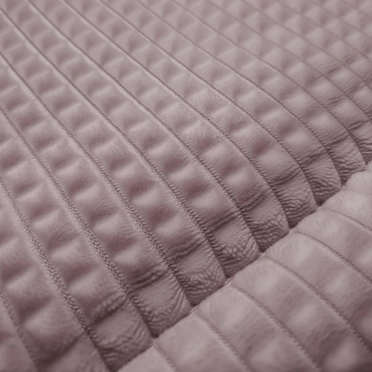 Zelesta Special Teddy Check Couette - Vieux rose
