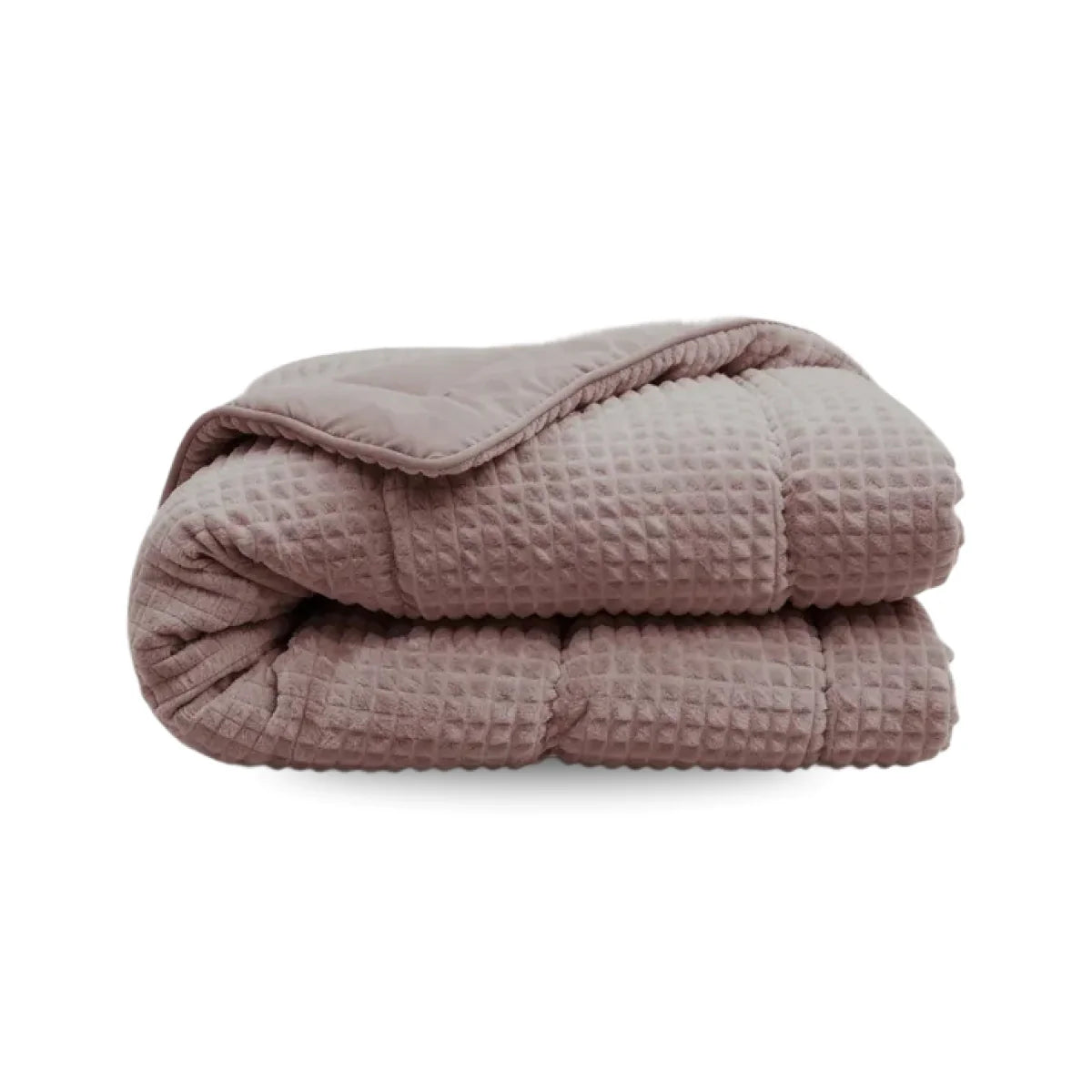 Zelesta Special Teddy Check Couette - Vieux rose