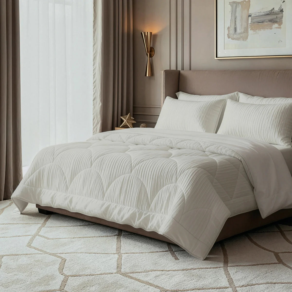 Zelesta Special Velvet Chic Couette - Beige