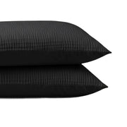 Zelesta Special Velvet Chic Taies d'oreiller Lot de 2 - Noir