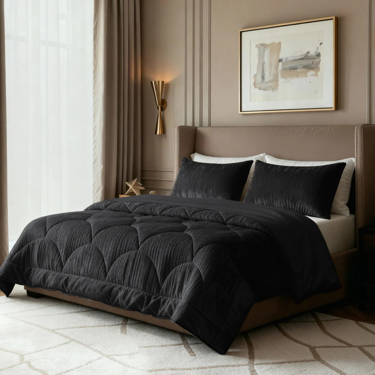 Zelesta Special Velvet Chic Couette - Noir