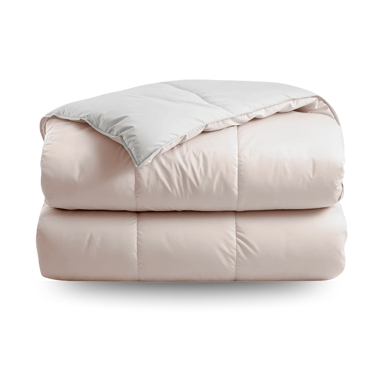 Zelesta Deluxe Duo Percale Cotton Duvet - Silk & Cream