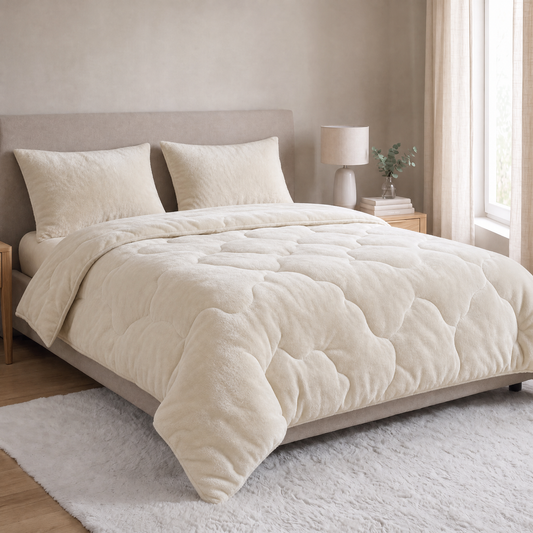 Zelesta Special Flanellen Uni Kussenslopen Set Van 2 - Beige