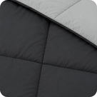 Soft Black & Silver Grey