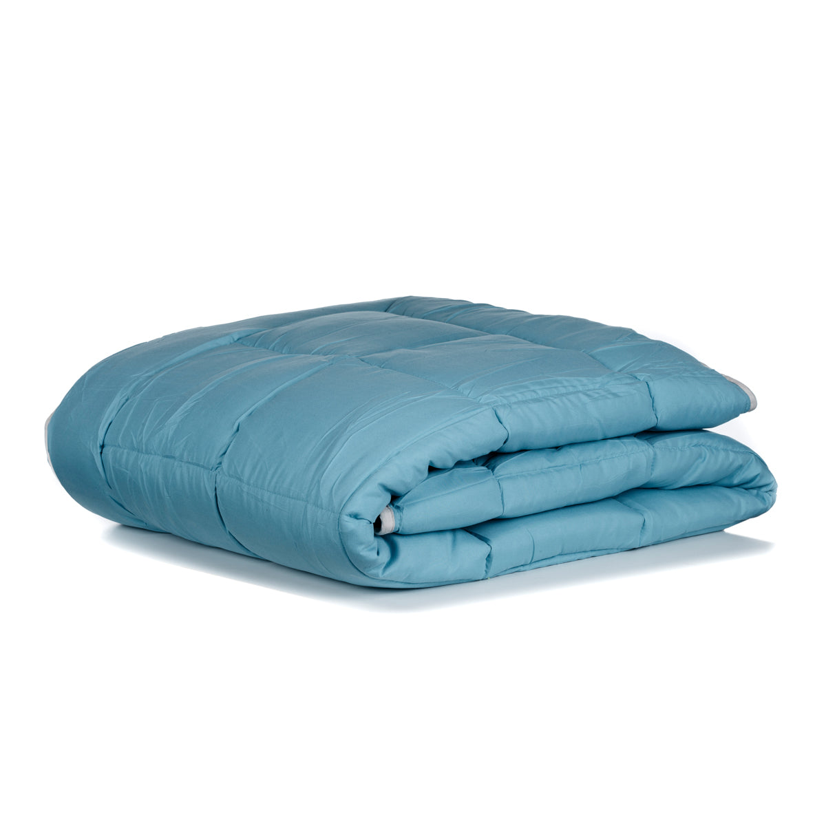 Zelesta Everyday Duo Duvet - Light Grey & Sea Green