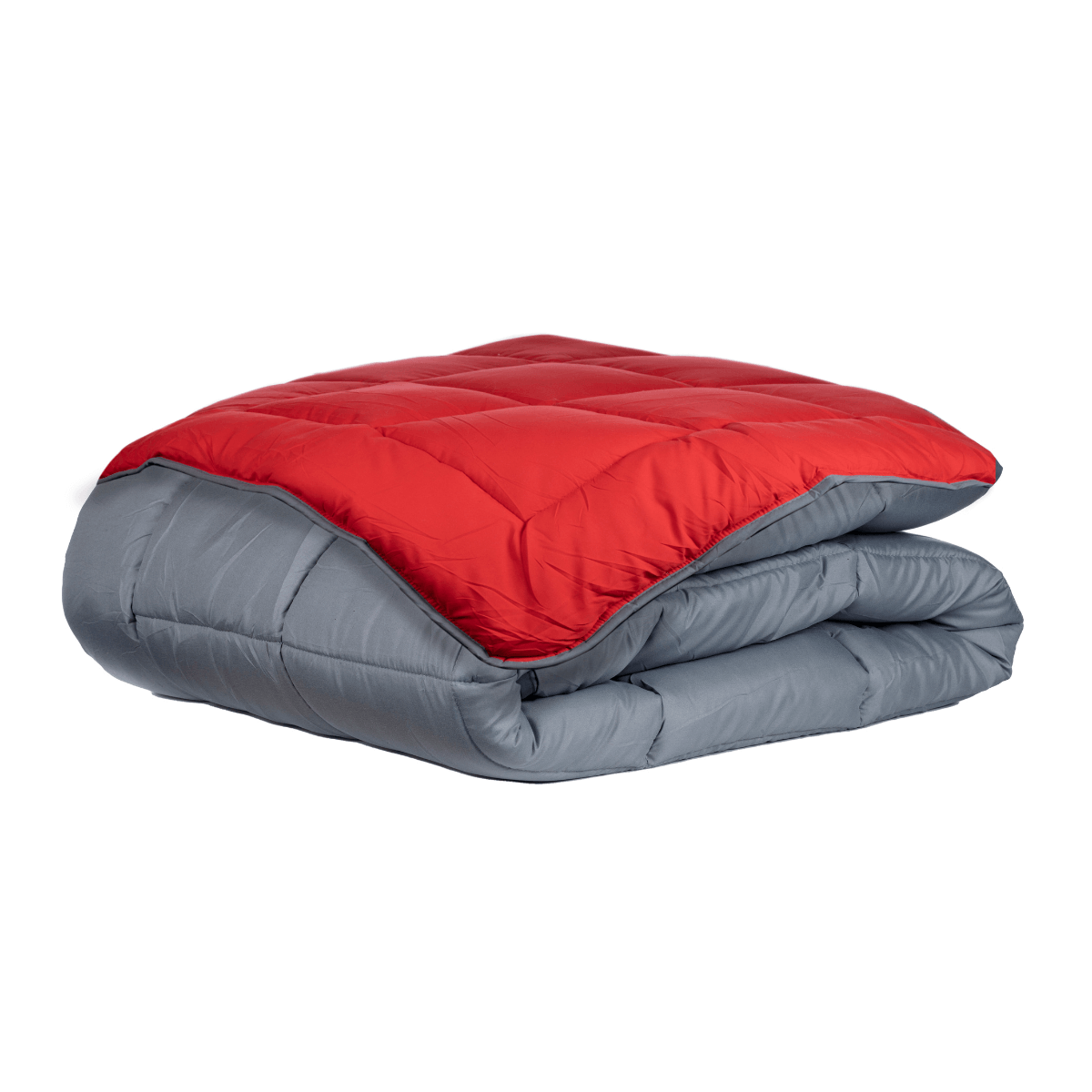 Zelesta Everyday Duo Dekbed - Antraciet & Rood