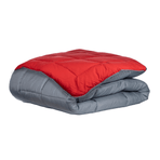 Zelesta Everyday Duo Dekbed - Antraciet & Rood