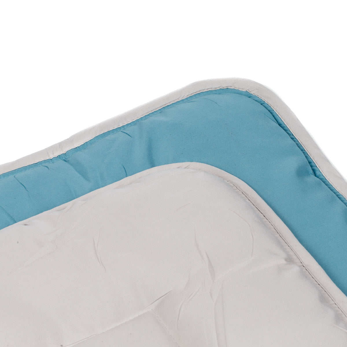 Zelesta Everyday Duo Summer Duvet - Light Grey & Sea Green