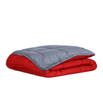 Zelesta Everyday Duo Summer Duvet - Anthracite & Red