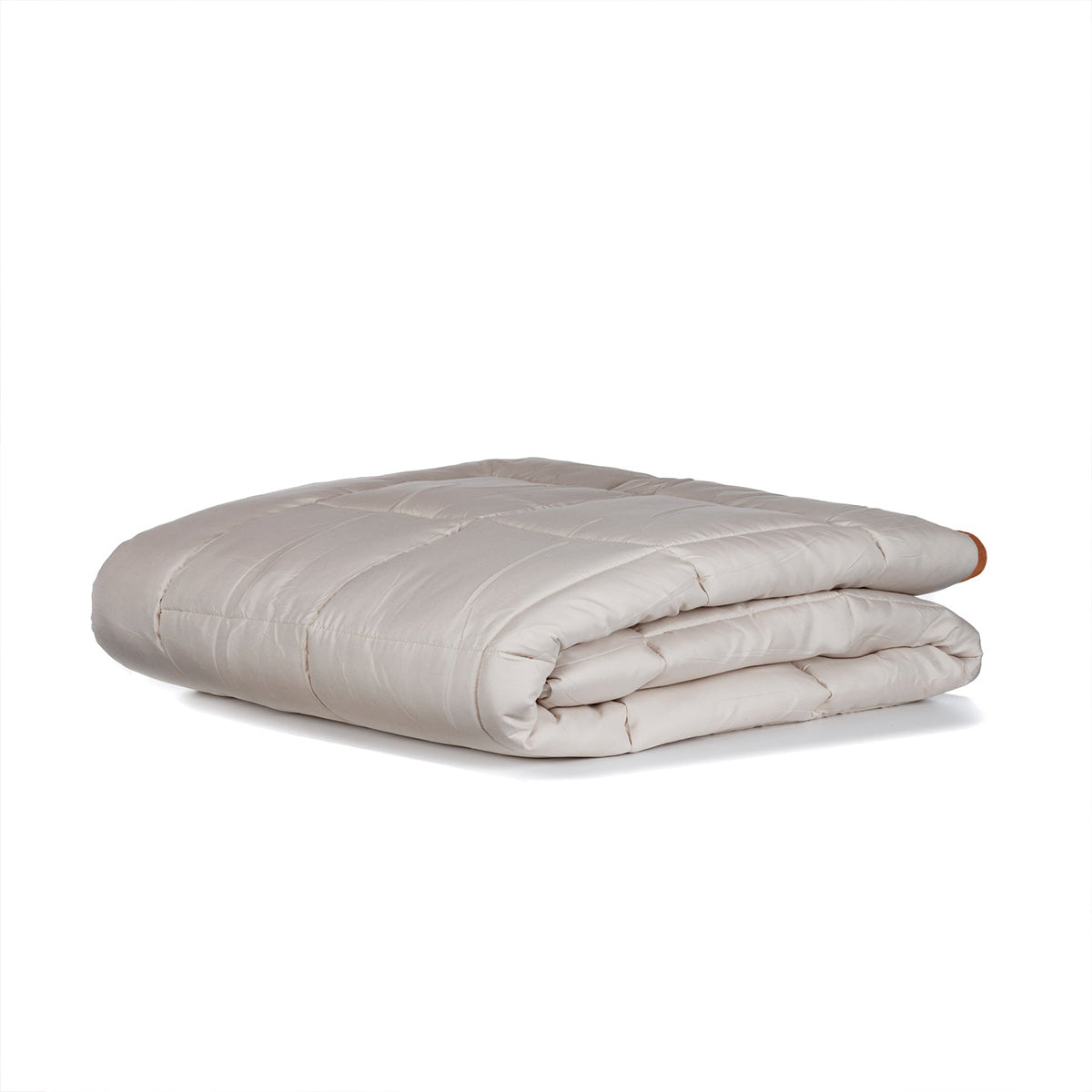 Zelesta Everyday Duo Zomerdekbed - Lichtgrijs & Gember