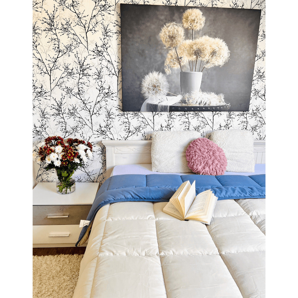 Zelesta Everyday Duo Summer Duvet - Blue & Mastic